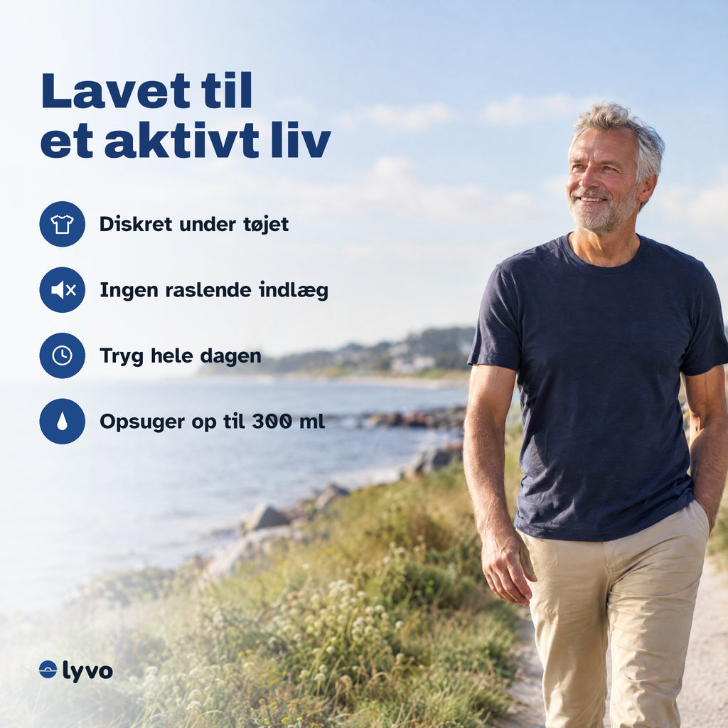 Lavet til et aktivt liv – diskret under tøjet